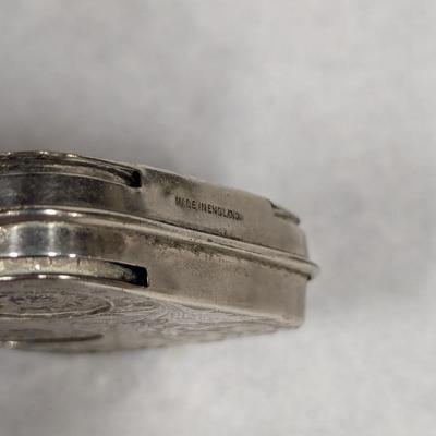Silver Plated Coin Holder Made In England