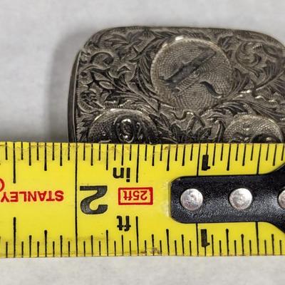 Silver Plated Coin Holder Made In England