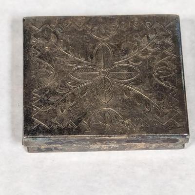 Sterling Pill Box 12.2 grams