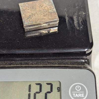 Sterling Pill Box 12.2 grams