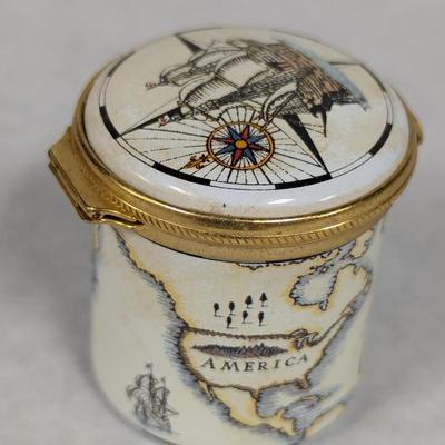 Alastor Enamels Trinket Box Ship With Map