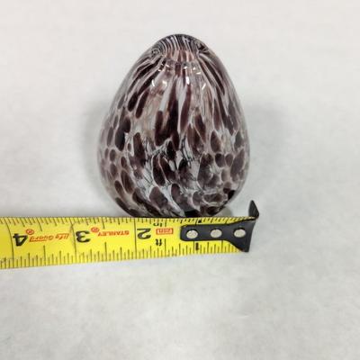 Pearlessence Hand Blown Art Glass Bud Vase