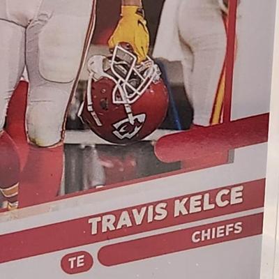 2021 Panini Donruss TRAVIS KELCE No Helmet Variation #118 SP Kansas City Chiefs