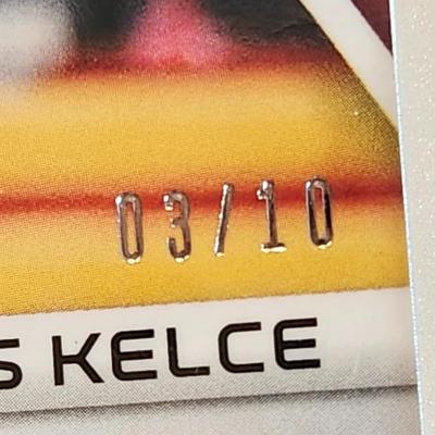 2019 Panini Spectra Prizm 3/10 Travis Kelce #5