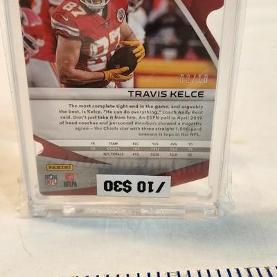 2019 Panini Spectra Prizm 3/10 Travis Kelce #5