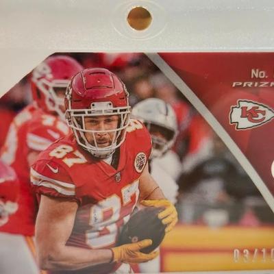 2019 Panini Spectra Prizm 3/10 Travis Kelce #5