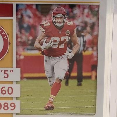 2019 NFL Contenders Season Ticket #41 Travis Kelce Kansas City Chiefs Official Panini Football Trading Card