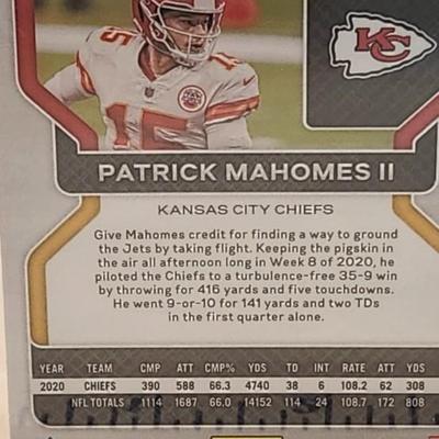 2021 Prizm Patrick Mahomes II #190 - Chiefs