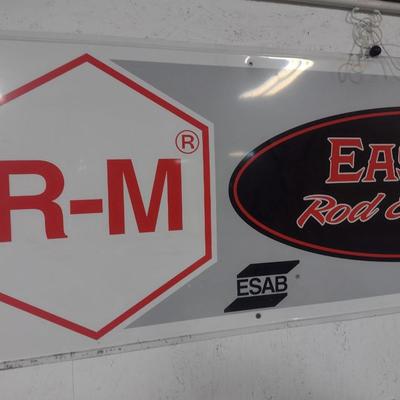 Eastern Rod & Chopper Metal Advertising Sign
