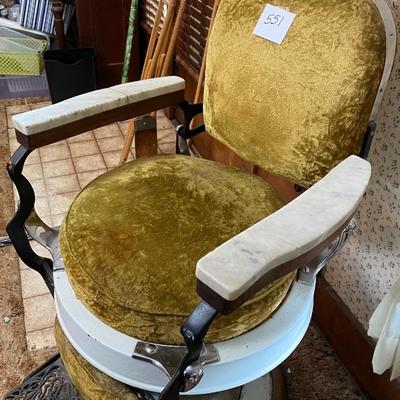 Vintage Koken Barber Chair