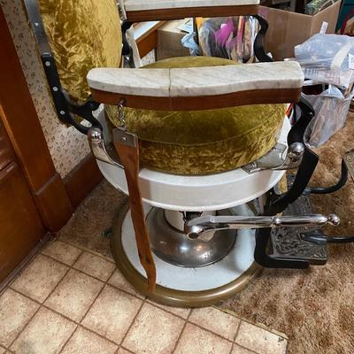 Vintage Koken Barber Chair