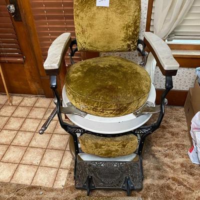 Vintage Koken Barber Chair