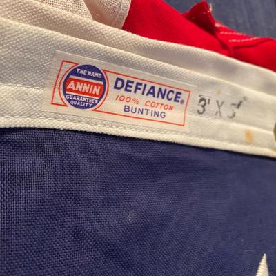 Vintage Defiance 3’,5’ American Flag