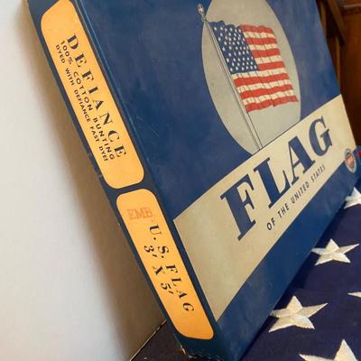 Vintage Defiance 3’,5’ American Flag