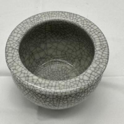 A Chinese Guan-type Grey Crackle Glazed Bowl Or Jar-local pickup and shipping available