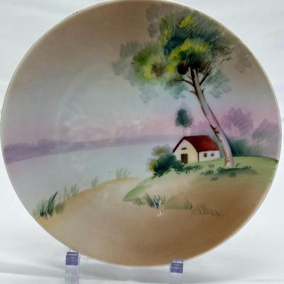 Japanese Handpainted Plate-local pickup and shipping available
