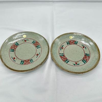 Pair of Japanese Vintage Plates 6"-local pickup and shipping available