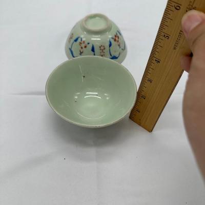 Pair of Chinese Rise Bowls-2 local pickup and shipping available