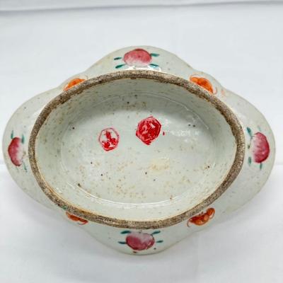 Chinese Vintage Porcelain-Famille Verte Stem Plate-local pickup and shipping available