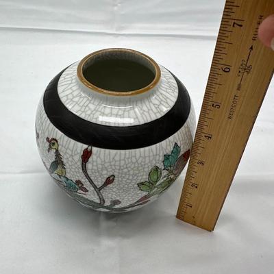Chinese vintage porcelain jar with four characters mark-local pickup and shipping available