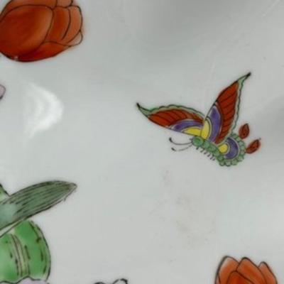 Large Chinese Vintage Bowl with Four Characters Mark-local pickup and shipping available