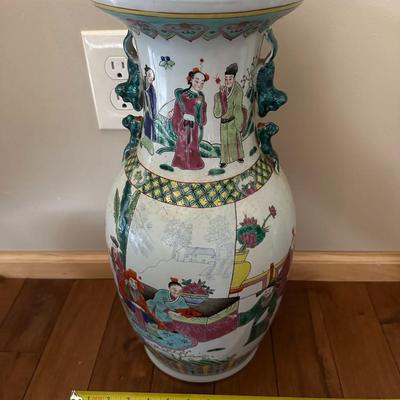 Very large Chinese Porcelain Vase-local pickup and shipping available