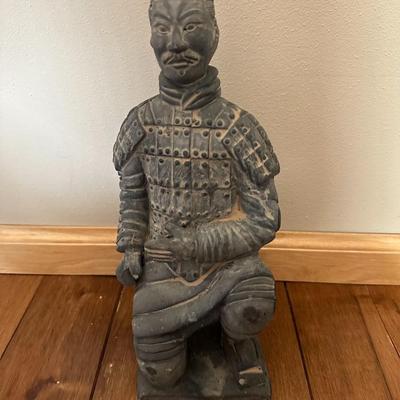 Chinese Terracotta Emperor Warrior Figure-local pickup and shipping available