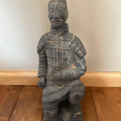 Chinese Terracotta Emperor Warrior Figure-local pickup and shipping available