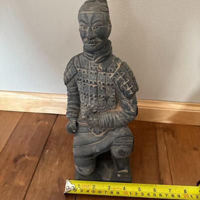 Chinese Terracotta Emperor Warrior Figure-local pickup and shipping available