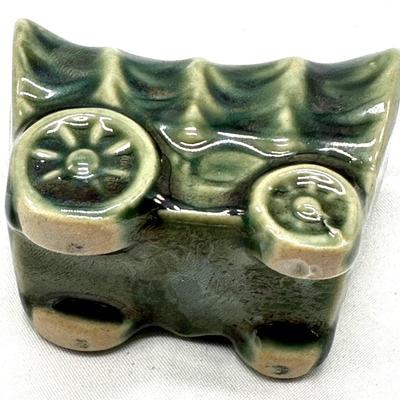 Vintage Green Ceramic Decor