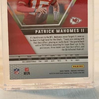 2020 panini prizm mosaic Patirck Mahomes ii 1
