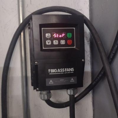 Industrial Warehouse 14' Big As@ Fan Variable Speed Control Box with 110 Wall Plug-In