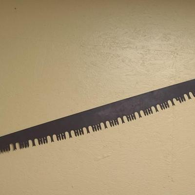 Vintage Two-Person Crosscut Saw