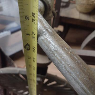 Folk-Art Tractor and Farm Implement Parts Three Wheel Bike