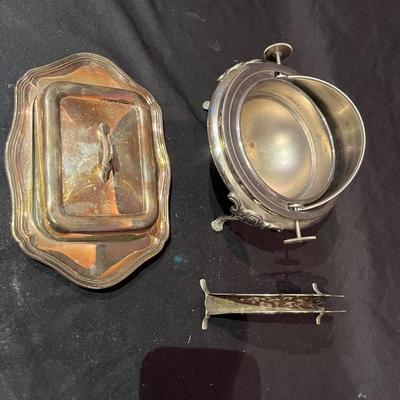 Collection of Silverplate Serving Ware (LR-MG)