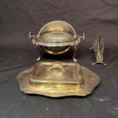 Collection of Silverplate Serving Ware (LR-MG)