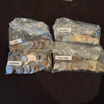 Foreign Coins & Currency (LR-MG)