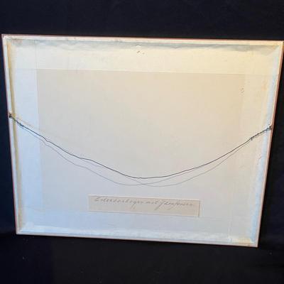 Three Swedish Landscape Framed Pieces of Art (LR-MG)