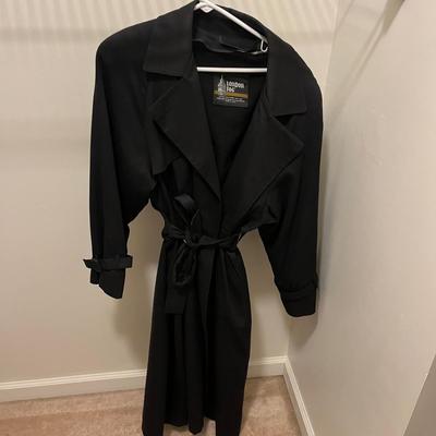 London Fog Ladies Trench Coat (Sz14) & Coldwater Creek Jacket (Sz8) (HC-MG)