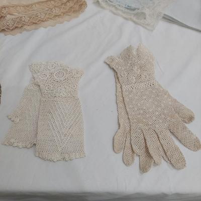 Beaded Collar, Lace Gloves, Children's Booties and More (PC-BBL)