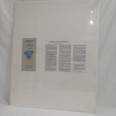 Six Signed and Numbered Prints by Hewitt C. Wells (PC-BBL)