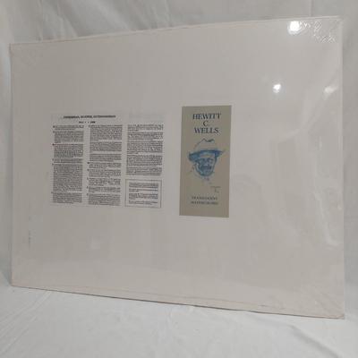 Six Signed and Numbered Prints by Hewitt C. Wells (PC-BBL)