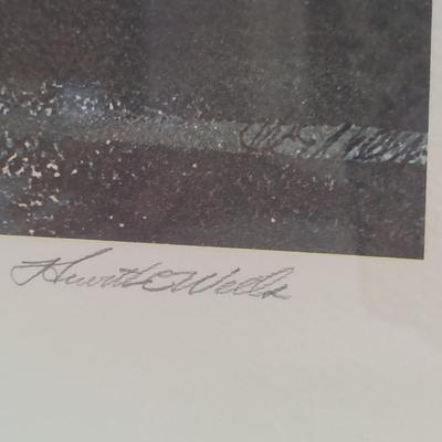 Six Signed and Numbered Prints by Hewitt C. Wells (PC-BBL)