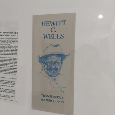 Six Signed and Numbered Prints by Hewitt C. Wells (PC-BBL)