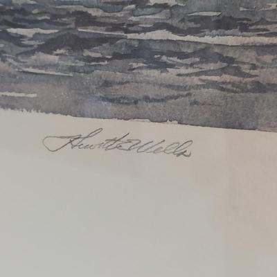Six Signed and Numbered Prints by Hewitt C. Wells (PC-BBL)