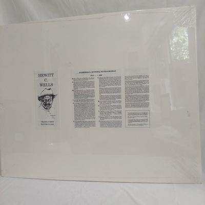 Six Signed and Numbered Prints by Hewitt C. Wells (PC-BBL)