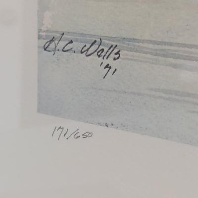 Six Signed and Numbered Prints by Hewitt C. Wells (PC-BBL)