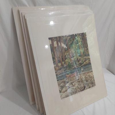 Six Signed and Numbered Prints by Hewitt C. Wells (PC-BBL)
