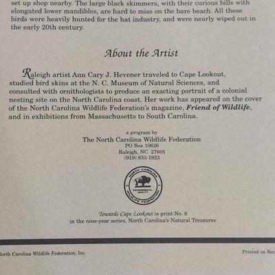 Signed and Numbered Coastal & More NC Prints (PC-BBL)