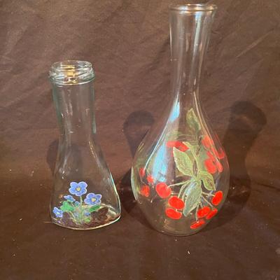 Painted Glass Vases (LR-MG)
